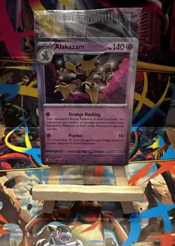 Pokemon - Alakazam Cosmos Holo - 082/167 - SV Twilight Masquerade - Promo Card - Image 1