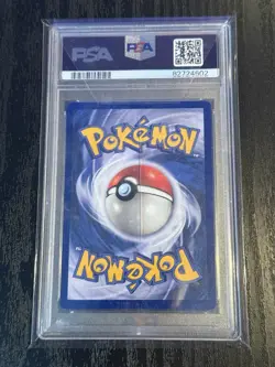1999 POKEMON BASE SET SHADOWLESS #63 SQUIRTLE PSA 7 - Image 2