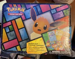 Pokemon 2021 Eevee Collector Chest 3 Promo Cards - 5 Booster Packs 820650809514 - Image 1