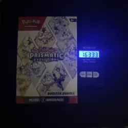 🔥163.3 Heavy GOD Potential Pokemon Prismatic Evolutions Booster Bundle 🔥 - Image 1