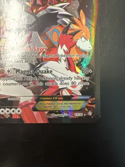Pokemon TCG Full Art Ultra Rare Holo Groudon Ex Team Magmas 2015 NM F - Image 5