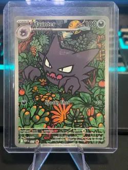 Pokemon TCG Haunter 027 Mega Evolution Illustration Rare Promo NM - Image 1