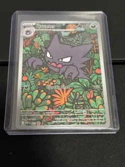 Pokemon TCG Haunter 027 Mega Evolution Illustration Rare Promo NM - Image 3