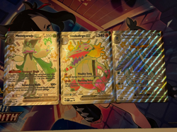 Skeledirge EX Meowscarada EX Quaquaval EX Pokemon Paldean Fates Promo-Jumbo Card - Image 1