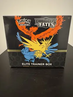 Pokemon TCG - Hidden Fates Elite Trainer Box ETB Factory Sealed / New 820650804731 - Image 1