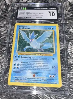 Articuno Blastoise Suicune EX Deck 009/034 Classic Holo CGC 10 Pokemon 2023 - Image 1