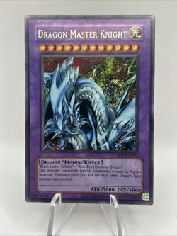 Yu-Gi-Oh! Dragon Master Knight - RP02-EN097 - REPRINT SECRET RARE NEAR MINT! - Image 1