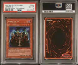 Yu-Gi-Oh! - Collector's Tins Lord of D. 2002 BPT-004 Limited Edition PSA 8 - Image 3