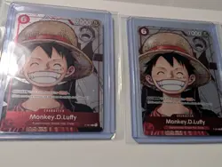 Monkey D Luffy P-001 One Piece Premium Collection 25th Promo LP English x3 cards - Image 3