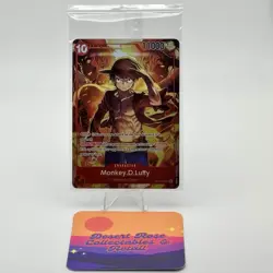 One Piece Card Game Monkey.D.Luffy ST10-006 SR Treasure Booster Promo Sealed - Image 1