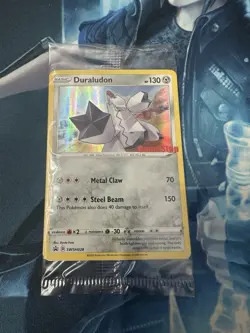 Duraludon SWSH028 SWSH: Sword & Shield Promo Card Holo GameStop Exclusive SEALED - Image 1