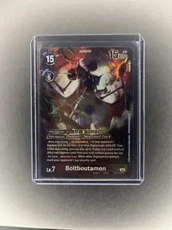 Boltboutamon Alternate Art SR Parallel Foil - EX8-064 NM - Digimon TCG Card - Image 1