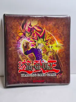 Yu-Gi-Oh All Vintage Binder 270 YGO Cards 40 Duel Masters Cards 35 Binder Pages - Image 1