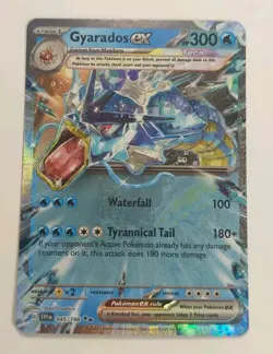 Gyarados Ex - 045/198 - Pokemon Scarlet Violet Base Ultra Rare Card NM Holo TCG - Image 1