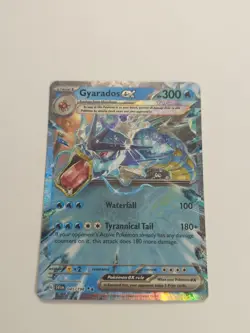 Gyarados Ex - 045/198 - Pokemon Scarlet Violet Base Ultra Rare Card NM Holo TCG - Image 2