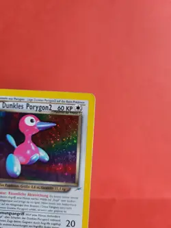 Pokemon Karte/card - Dunkles Porygon2 8/105 Neo Destiny Holo Swirl VG-Excellent - Image 3