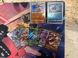 Pokemon Chinese cs4bC Card Lot Of 45 Holos And Vs - Image 1