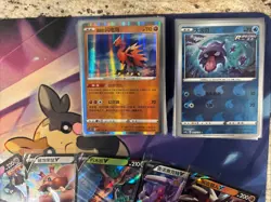 Pokemon Chinese cs4bC Card Lot Of 45 Holos And Vs - Image 3