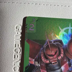 Gundam Card Game Char's Zaku II ST03-006 LR+ Alt Art English Edition - Image 4