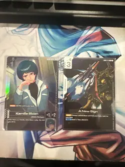 Kamille Bidan & A New Sign Promo - Newtype Challenge - Gundam Card Game English - Image 1