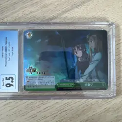 Sword Art Online 10th Weiss Schwarz Card Rain shelter CX SAO/S71-055R RRR Holo - Image 2