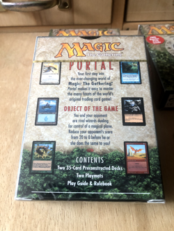 MTG NEW PORTAL STARTER SET for 2 Players SEALED Magic the Gathering Cards 1997 - Image 2