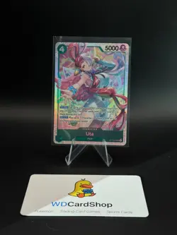 Uta OP13-023 Foil Super Rare Carrying On His Will One Piece Card Game - Image 1