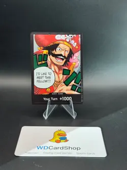 DON!! Card OP13 Foil DON Carrying On His Will One Piece Card Game - Image 1