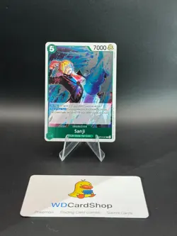 Sanji OP13-027 Foil Rare Carrying On His Will One Piece Card Game - Image 1