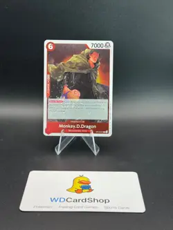Monkey.D.Dragon OP13-017 Foil Rare Carrying On His Will One Piece Card Game - Image 1