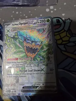 Teal Mask Ogerpon ex 166 Sv: Scarlet & Violet Promo Cards Holo - Image 1