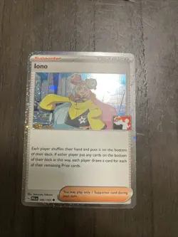 Iono (Cosmos Holo) SWIRL-185/193 Prize Pack Series Cards - NM - Image 1