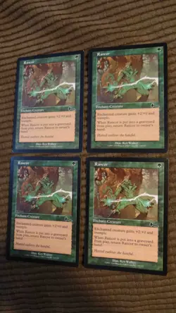 Magic: the Gathering / MtG Rancor x4 Urza's Legacy - Image 1