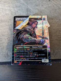Custom Jeska, Thrice Reborn - Atom Eve Invincible Retheme MTG Altered Commander - Image 2
