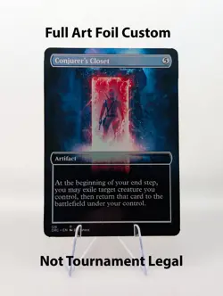 Conjurer's Closet Deadpool Foil Custom sticker MTG Marvel Commander - Image 1