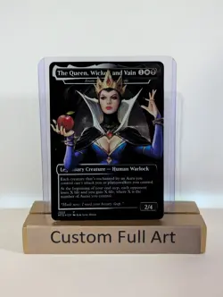 Eriette of the Charmed Apple Queen Disney Foil Custom sticker MTG bulk Commander - Image 1