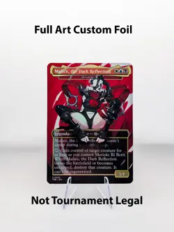 Malice (Merieke Ri Berit) Custom sticker on bulk MTG Commander Marvel Rivals - Image 1