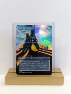 Darksteel Forge Foil Custom sticker on bulk MTG Commander - Image 1