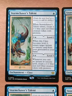4x Stormchaser's Talent **NEAR MINT** **UNPLAYED** MTG - Image 2