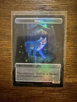 Copy Token (0001) // Spirit Token (0003) Foil Avatar MTG - Image 2