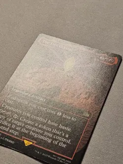 Magic The Gathering MTG - The Fire Crystal (Borderless) - Final Fantasy NM - Image 2