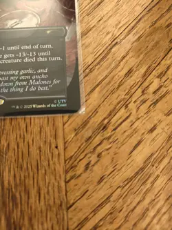 MTG The Office Tragic Slip Kevin Borderless Dwight’s Destiny Secret Lair Foil - Image 3