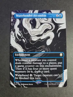 Waterbender Ascension (Borderless) Rare MTG Avatar - Image 1