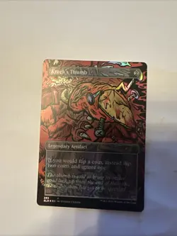 1x Krark's Thumb (383) - Foil - Reversible Borderless - Secret Lair - NM-Mint! - Image 4
