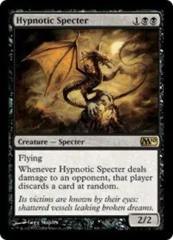 1x Hypnotic Specter Moderate Play MTG Magic - Kid Icarus - - Image 1