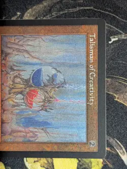 Talisman Of Creativity FOIL | Frazier Secret Lair | Magic the Gathering | Retro - Image 3