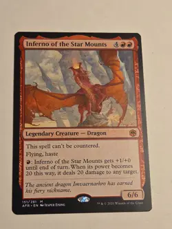Inferno of the Star Mounts X1 AFR MTG 151/281 M Forgotten Realms - Image 1