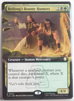 Beifong's Bounty Hunters [New, Near Mint] Extended {Avatar MTG} - Image 1