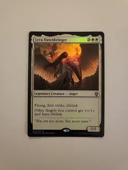 MTG - LP - Lyra Dawnbringer - Dominaria (DOM) - #026 - FOIL - Image 1