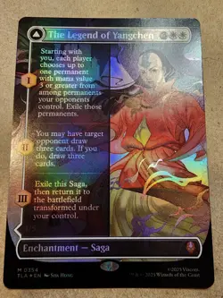 The Legend of Yangchen - #354 Foil (Borderless) Avatar: The Last Airbender - Mtg - Image 1